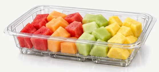 Cut fruit in an Infinity tray