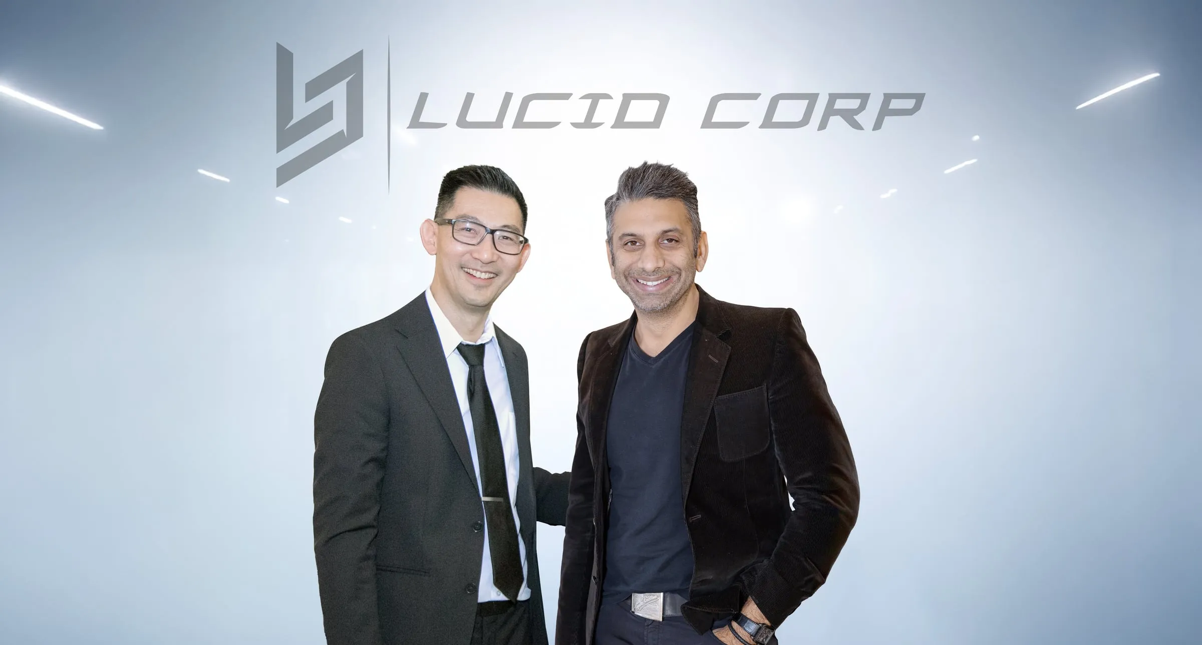 Salman Ebrahim and Edmund Chin, co-founders of Lucid Corp.